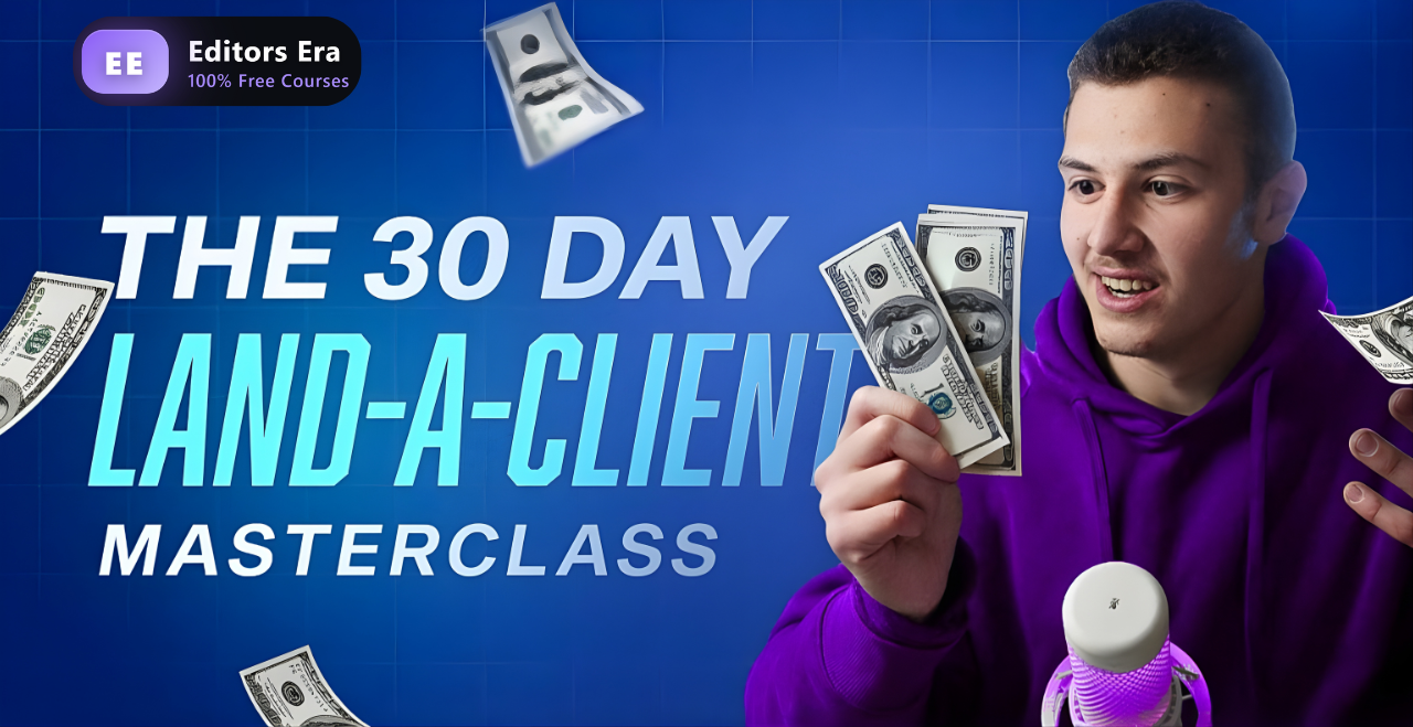 Get Paid $1000/month as video editor - Learn how to get freelance video editing clients